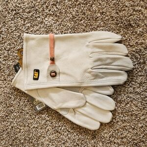 CAT Premium Grain Leather Driver Gloves Size X-Large